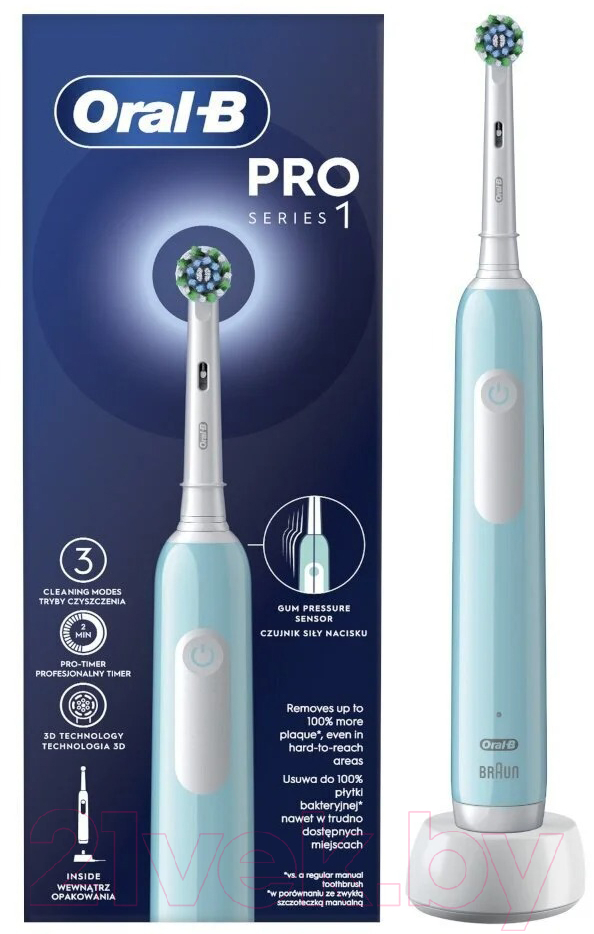 Электрическая зубная щетка Oral-B Pro 1 500  D305.513.3