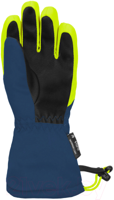 Перчатки лыжные Reusch Maxi R-Tex Xt Dress / 6285215-4955 (р-р 4, Blue/Safety Yellow)