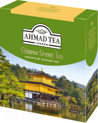 Чай пакетированный Ahmad Tea Китайский зеленый (100пак)