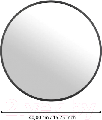 Зеркало Eglo Bani 425001 (сталь/зеркало, черный)