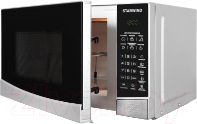 Микроволновая печь StarWind SMW3120 (серебристый/черный)
