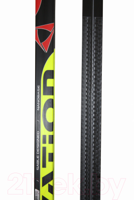 Комплект беговых лыж STC 0075 195/155 +/-5см (желтый)