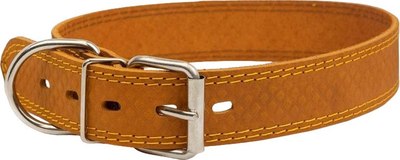 Ошейник Homepet Ромбы 20мм 33-43см / 84009 (янтарь) - 