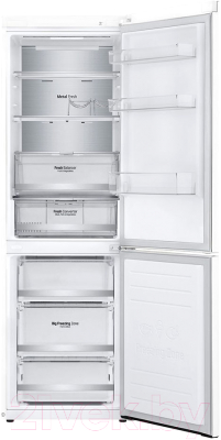 Холодильник с морозильником LG GC-B459SQUM