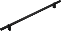 Ручка для мебели Cebi A1260 Striped MP24 (384мм, черный) - 