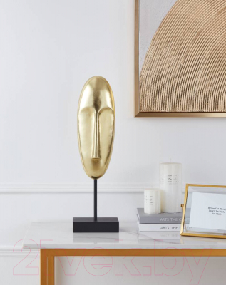 Изображение товара Статуэтка Eglo Gifu Лицо 427077 (пластик, золото/черный)