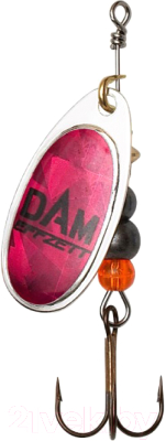 Блесна DAM FZ Fluo Spinner 6 / 60703 (Magenta Prisma)