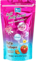 Скраб для тела Siam Yoko Солевой Salt Body Scrub Gluta Tomato White (350г) - 