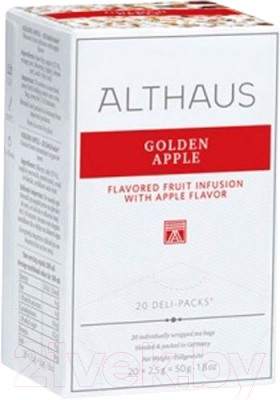 Чай пакетированный Althaus Deli Packs Золотое яблоко (20x2.5г)