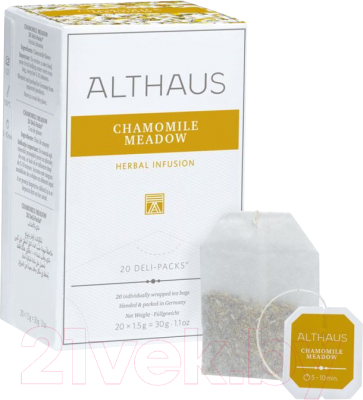 Чай пакетированный Althaus Deli Packs Ромашковый Луг (20x1.75г)