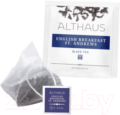 Чай пакетированный Althaus Pyra Pack English Breakfast St. Andrews (15x2.75г)