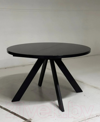 Обеденный стол M-City Монтен 120 / 494M05422 (черный)