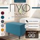 Пуф Mio Tesoro Тайвас (Twist 12 бирюзовый) - 