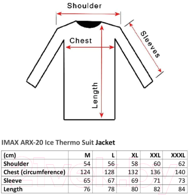 Костюм для охоты и рыбалки IMax ARX-20 Ice Thermo Suit / 49429 (XXL)