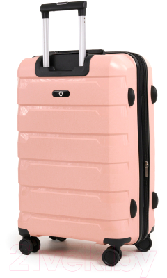 Набор чемоданов Pride РР-9602 (2шт, розовый)
