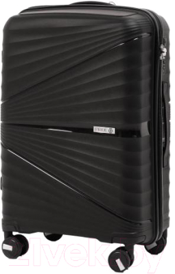 Набор чемоданов Pride РР-9701 (3шт, черный)