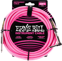 Кабель гитарный Ernie Ball P06078 (Neon Pink) - 