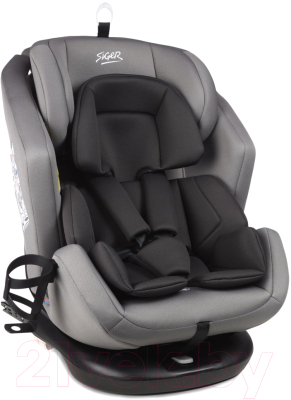 Автокресло Siger Ультра Isofix / KRES3910 (светло-серый)