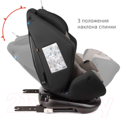 Автокресло Siger Ультра Isofix / KRES3911 (темно-серый)