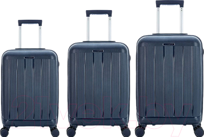 Набор чемоданов Mironpan 11197-2 (3шт, темно-синий)