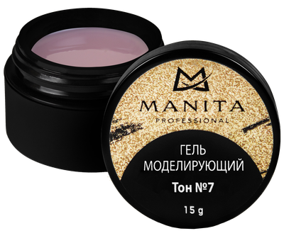 Моделирующий гель для ногтей Manita Professional Однофазный №7 (15мл) - 