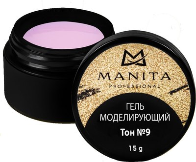 Моделирующий гель для ногтей Manita Professional Однофазный №9 (15мл) - 