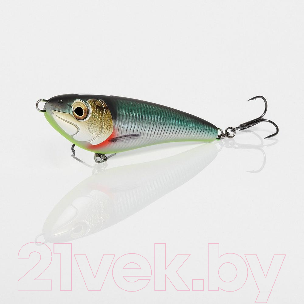 Воблер Savage Gear Freestyler V2 Slow Sink Green Silver / 77072 — фото 2
