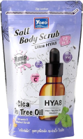 Скраб для тела Siam Yoko Salt Body Scrub Ultra HYA8 12 in 1 (350г) - 