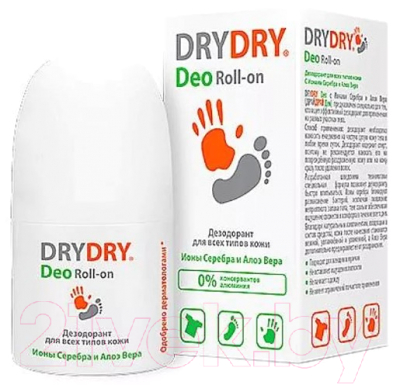 Дезодорант шариковый Dry Dry Для всех типов кожи (50мл)