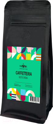 Кофе в зернах Caffetteria Gusto Crema средняя обжарка 20/80 (250г)