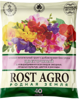 Грунт для растений РостАгро Цветочный (40л) - 