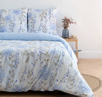 

Комплект постельного белья, Люпины Семейный / 275132