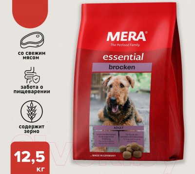 Сухой корм для собак Mera Essential Brocken / 61350 (12.5кг)