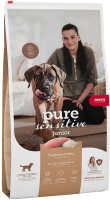 Сухой корм для собак Mera Pure Sensitive Junior для щенков c индейкой и рисом / 56926 (1кг Сухой корм Mera , 1 кг) - 