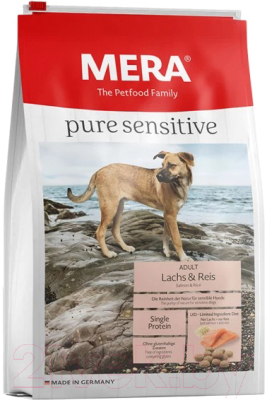 Сухой корм для собак Mera Adult Lachs & Reis / 56826 (1кг)