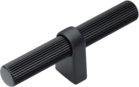Ручка для мебели Cebi A4241 Striped MP24 (016мм, черный) - 