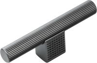 Ручка для мебели Cebi A4240 Striped PC27 (016мм, антрацит) - 