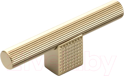 Ручка для мебели Cebi A4240 Striped PC35 (016мм, матовое золото)