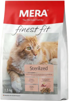 Сухой корм для кошек Mera Finest Fit Sterilized для стерилизованных / 34028 (1.5кг) - 