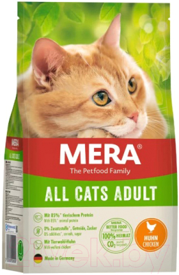 Сухой корм для кошек Mera Cats Adult All Cats Huhn / 38430 (2кг)