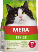 Сухой корм для кошек Mera Cats Senior Huhn & Rind / 38930 (2кг) - 