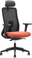 Кресло офисное Insite Grace / 1-IS-MC-0501 (черный/оранжевый/черный) - 