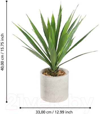 Искусственное растение Eglo Tobetsu 428016 (пластик, коричневый/зеленый)