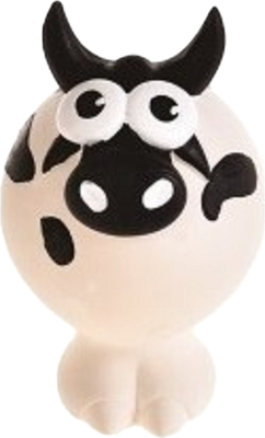 

Игрушка для собак, Bubble Корова с пищалкой латекс / 72526