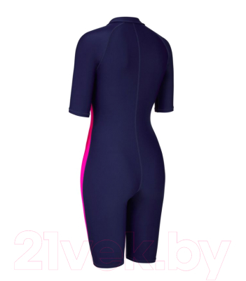 Гидрокостюм для плавания ZoggS Mogo Kneesuit / 462359 (р-р 42(38), фиолетовый/розовый)
