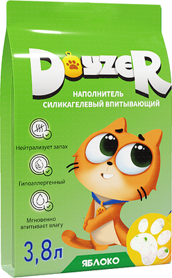 

Наполнитель для туалета, Силикагелевый яблоко