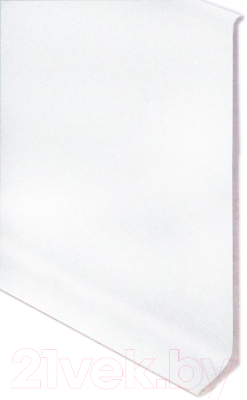 Плинтус Profiling ПЛ-100 (3м, белый муар)