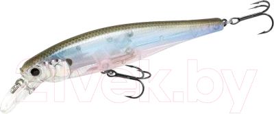 Воблер Lucky Craft Pointer 100 Silver Cheek Ghost Minnow PT100-283SCGMN