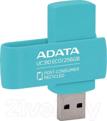 Usb flash накопитель A-data UC310 Eco 256GB (UC310E-256G-RGN)