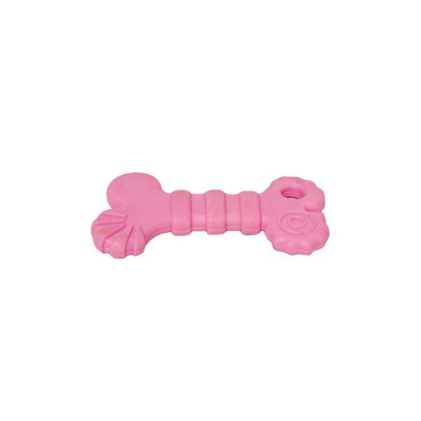 Игрушка для собак Homepet Foam TPR Puppy Косточка / 83707 (розовый)